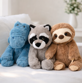 Coleção Peluches Amigos Fofos