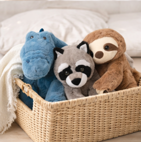 Coleção Peluches Amigos Fofos