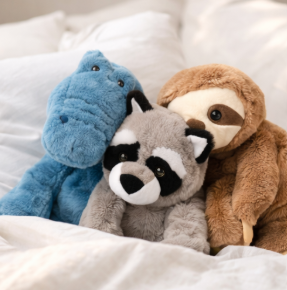 Coleção Peluches Amigos Fofos