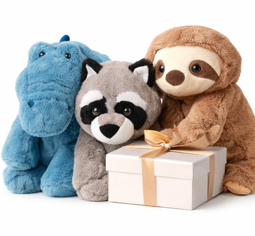 Coleção Peluches Amigos Fofos