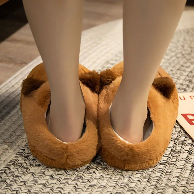 Pantufas Abraçinhos de Capivara