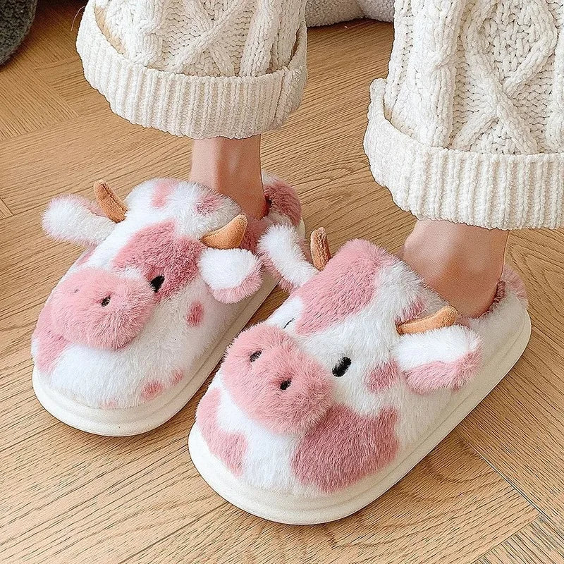 Pantufas Vaquinha Mágica