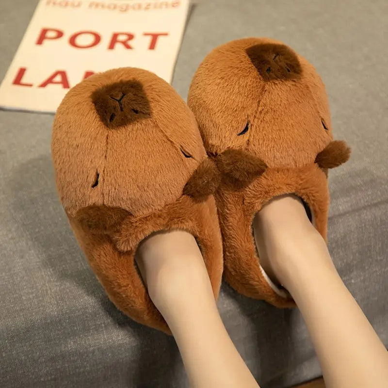 Pantufas Abraçinhos de Capivara