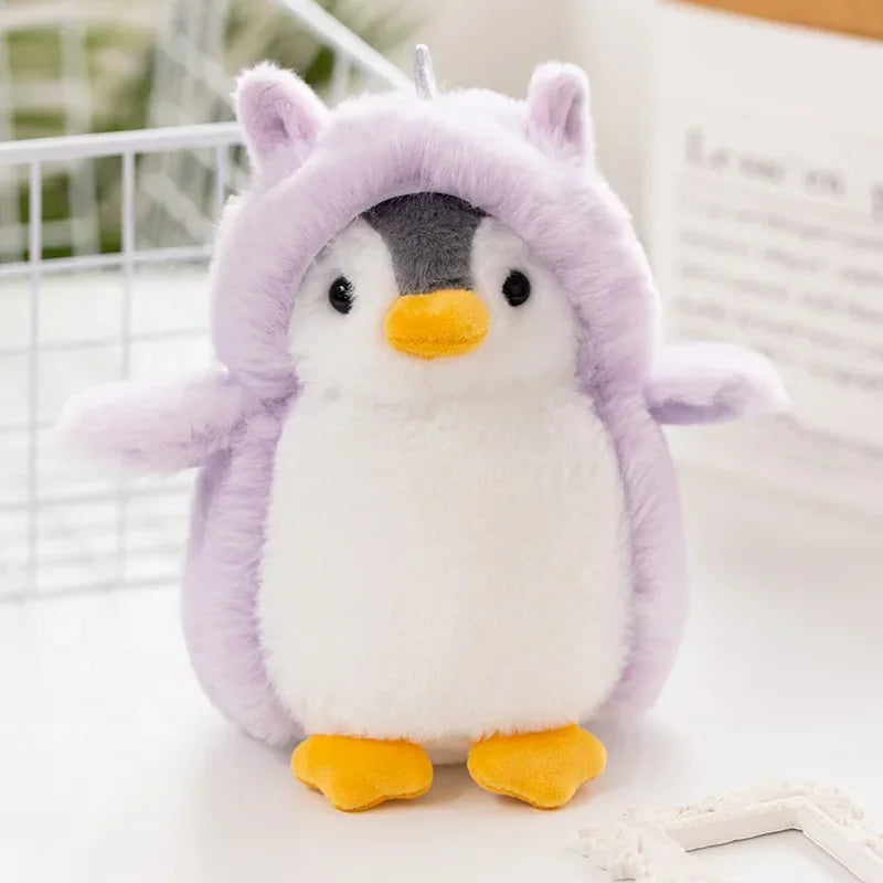 Pinguim Mágico - O Peluche que Muda de Humor 💙🐧